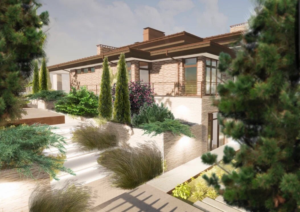 Апшеронске быстровозводимые дома ландшафт Апшеронске быстровозводимые дома ландшафт