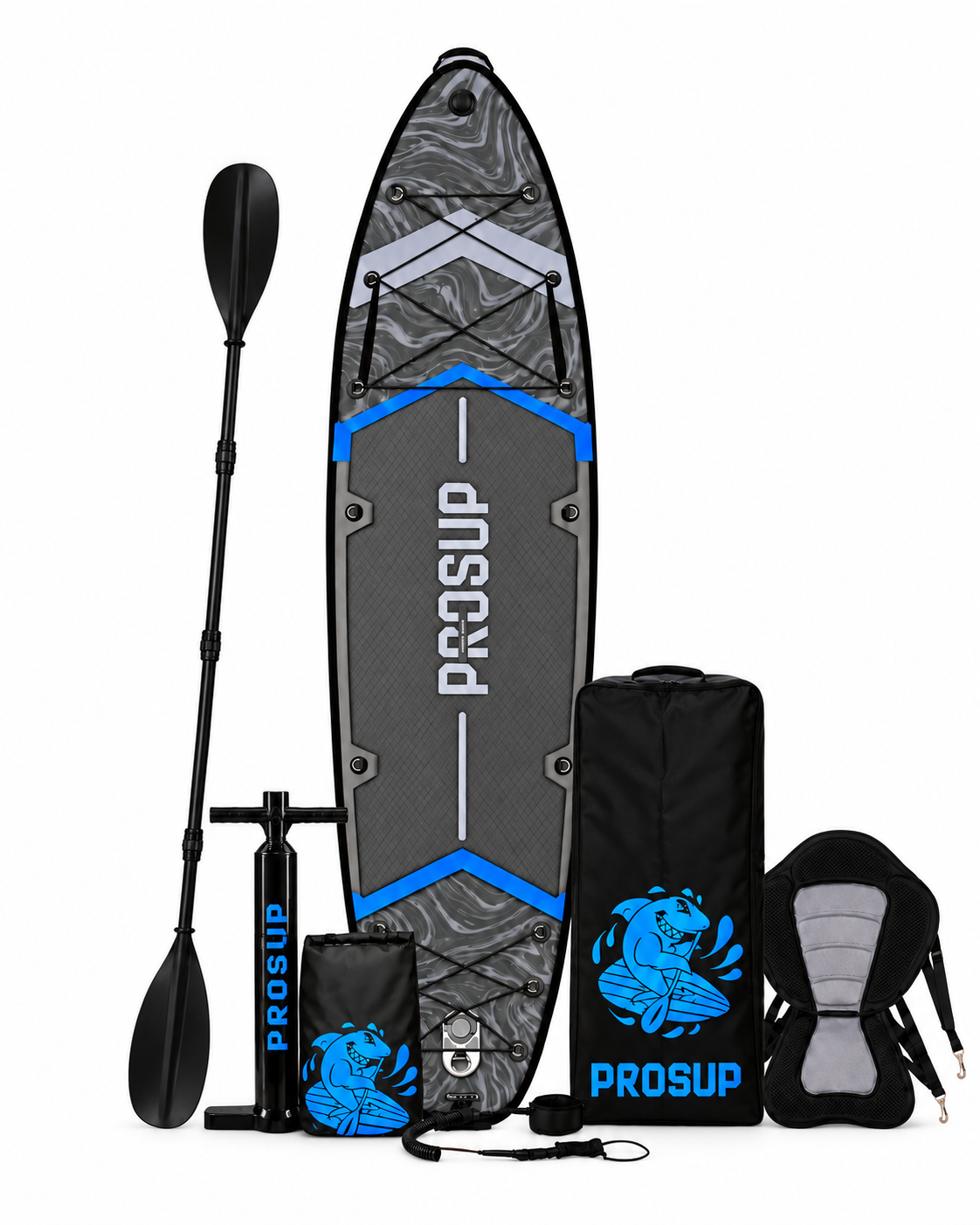 PROSUP MAX Graphite: вид сверху и комплект