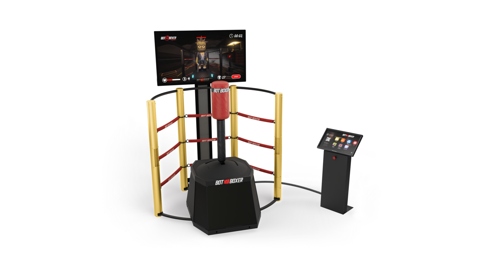 Luxury boxing simulator with AI is now available in Dubai and the Middle East!