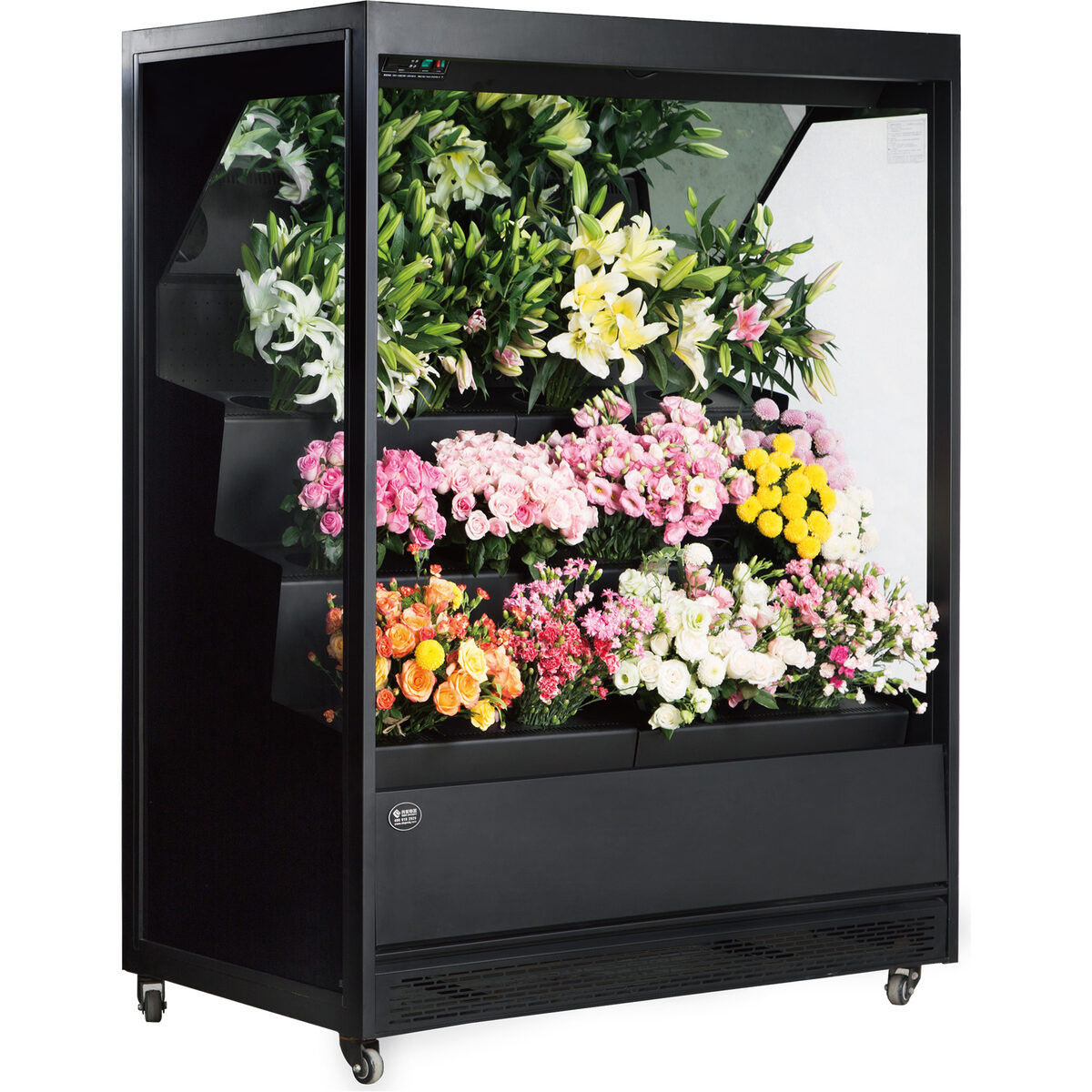 Маленький холодильник для цветов купить ахименес цветы купить