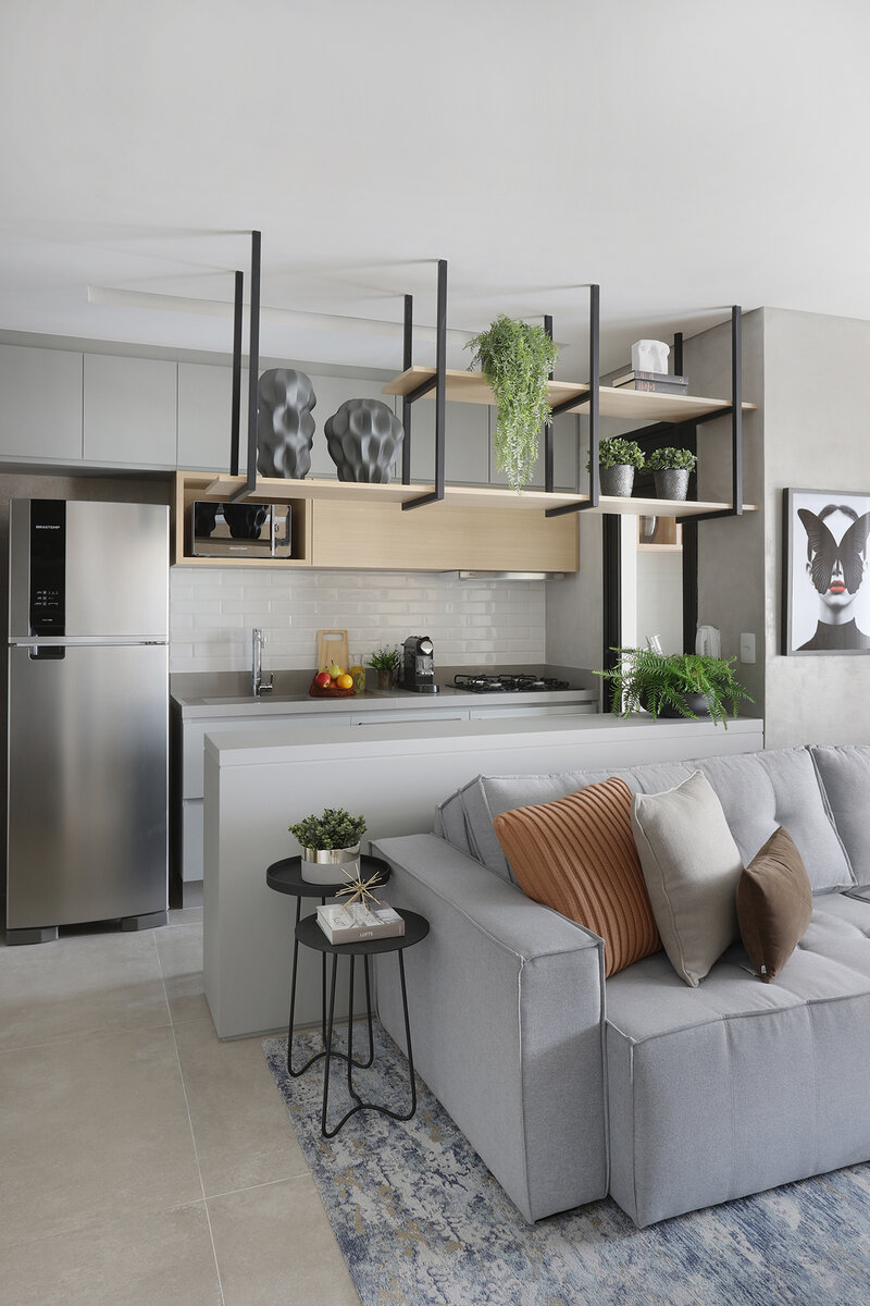 Современный дизайн интерьера предлагает массу хороших идей для владельцев малогабаритных квартир и особенно — кухонь.-10