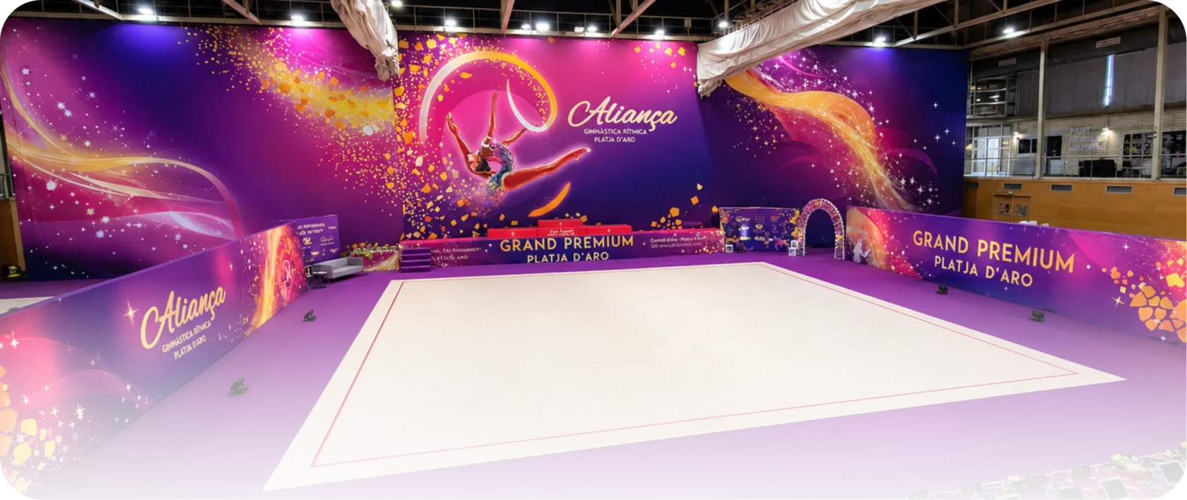 Complete Grand Premium rhythmic gymnastics venue design