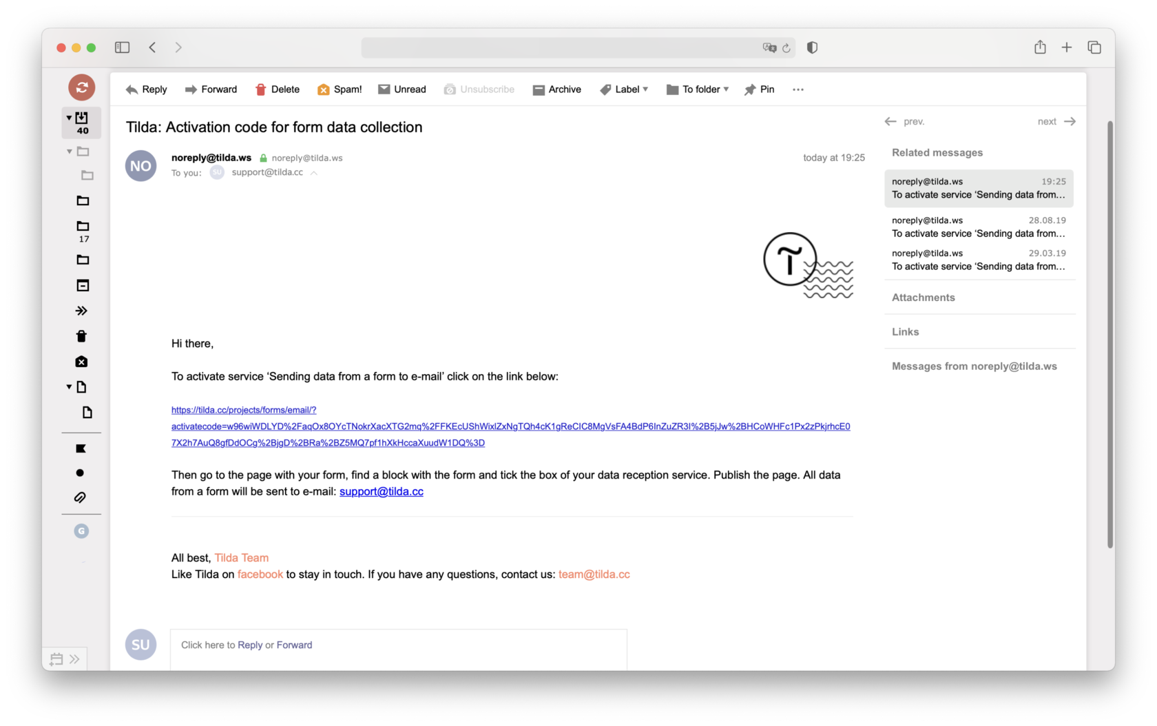 How to Receive Captured Data via Email │ Tilda Help Center