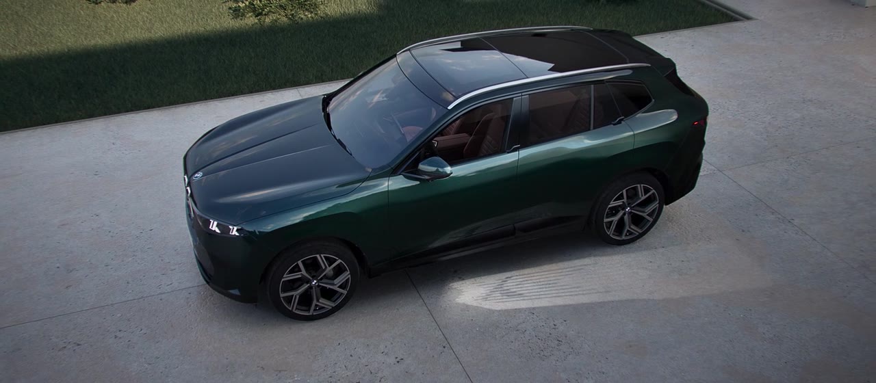 Задний вид BMW X5