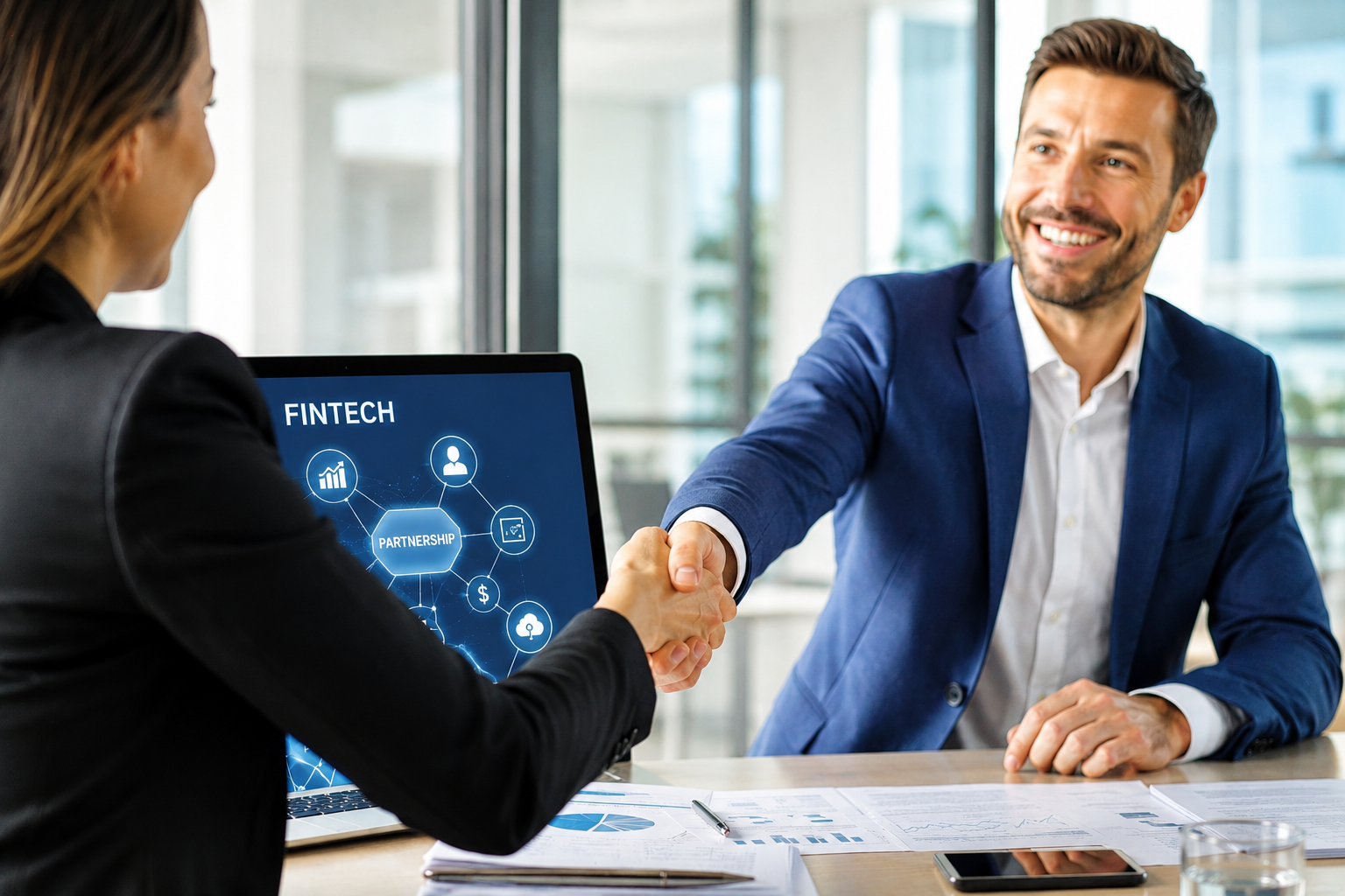 Financial services partner program.