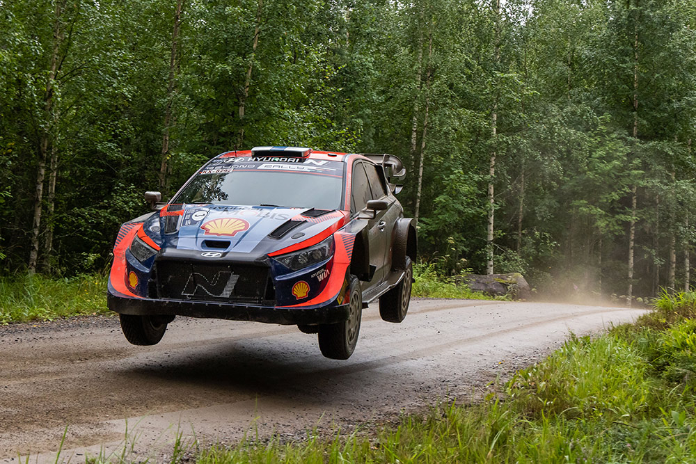 Теему Сунинен и Микко Марккула, Hyundai i20 N Rally1, ралли Финляндия 2023/Фото: Hyundai Motorsport