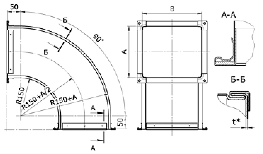 Отвод 90 градусов прямоугольные. Отвод вентиляционный 90 прямоугольный. Прехрд воздуховод 50 25 90 градусов. Отвод для воздуховода 90 градусов чертеж. Отвод 90 градусов прямоугольный воздуховод.