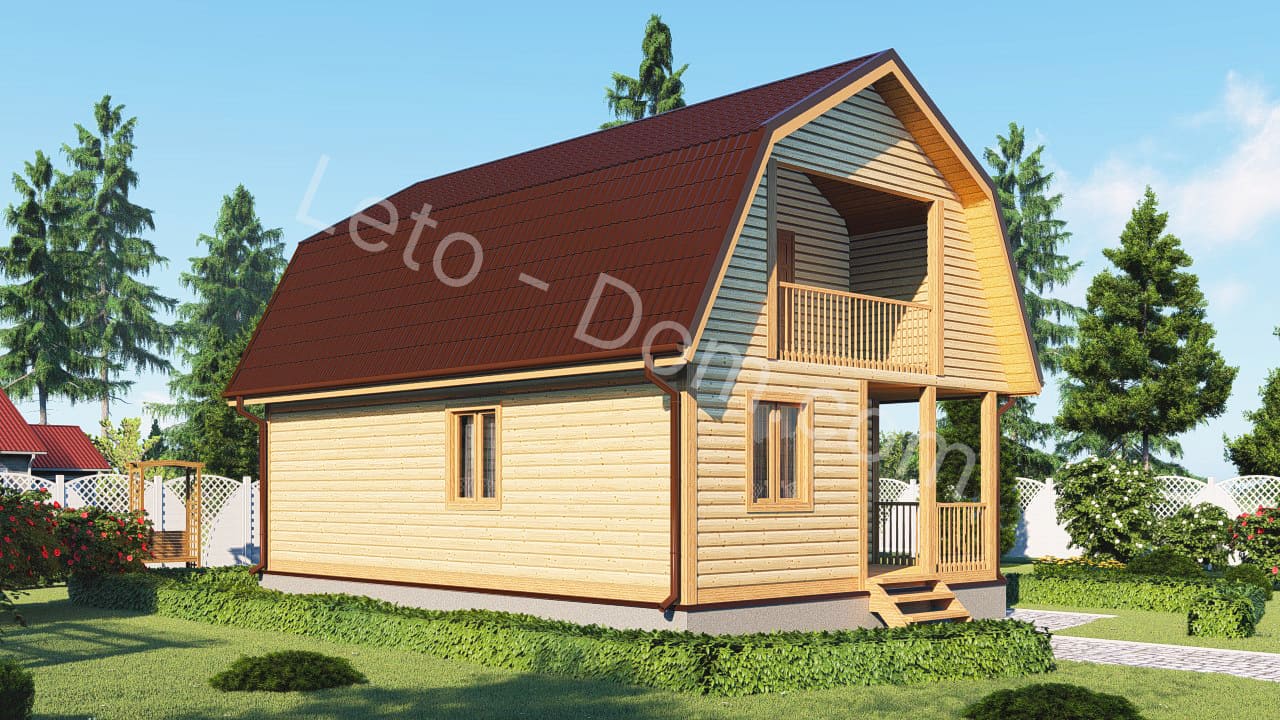 дом из бруса