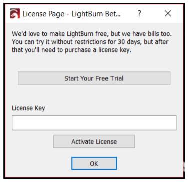 lightburn license key