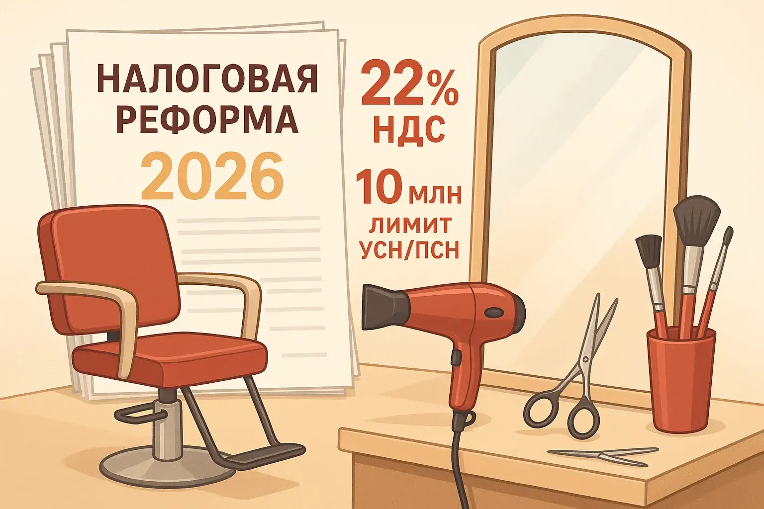 Налоговая реформа 2026: изменения НДС и лимитов для бизнеса