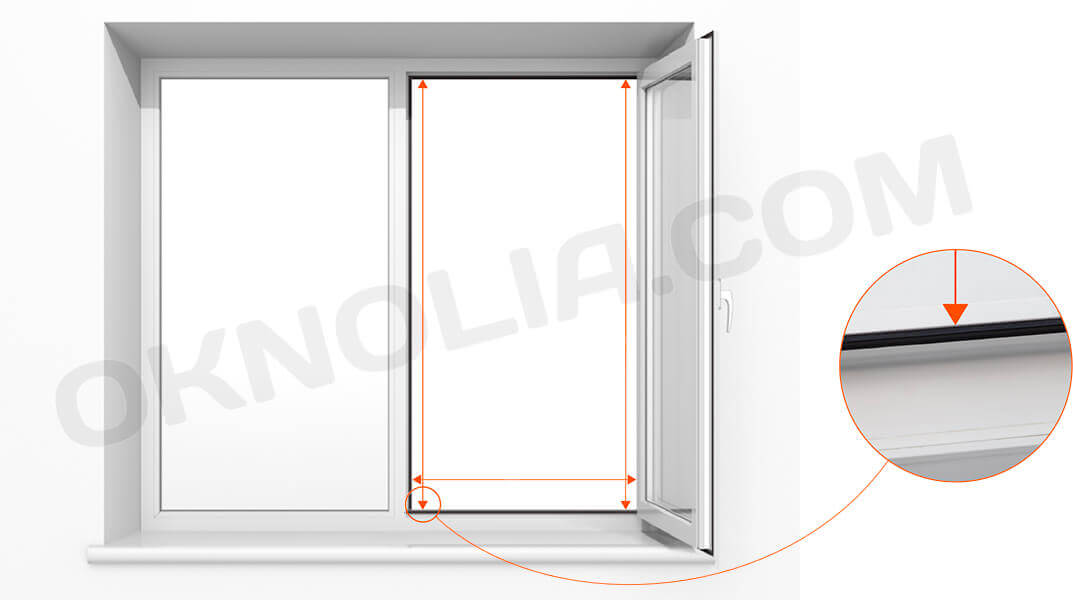 Москитные сетки на окна в Днепре. Заказать москитную сетку с замером.