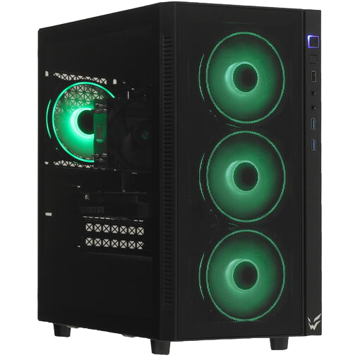 Игровой компьютер EVL038, AMD Ryzen 5 4500, RTX 3050