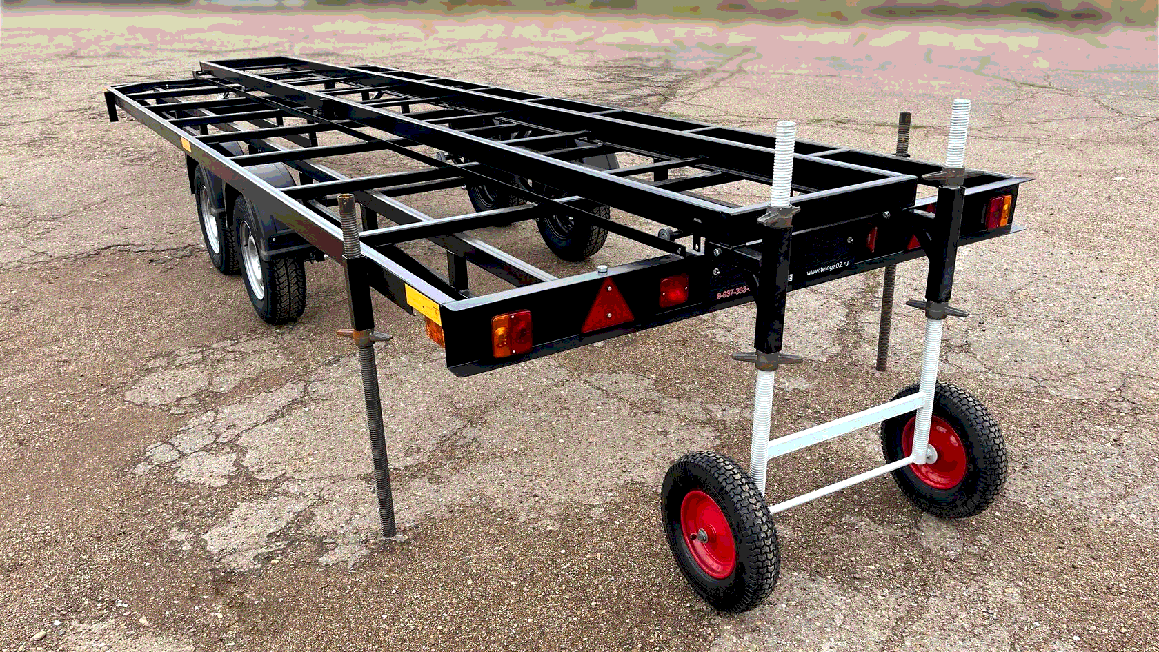прицеп-платформа для перевозки пчел