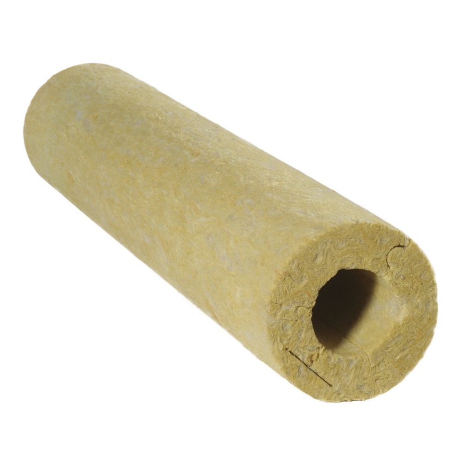 Минераловатные цилиндры Экоролл 100 кг/м3 кашированные фольгой