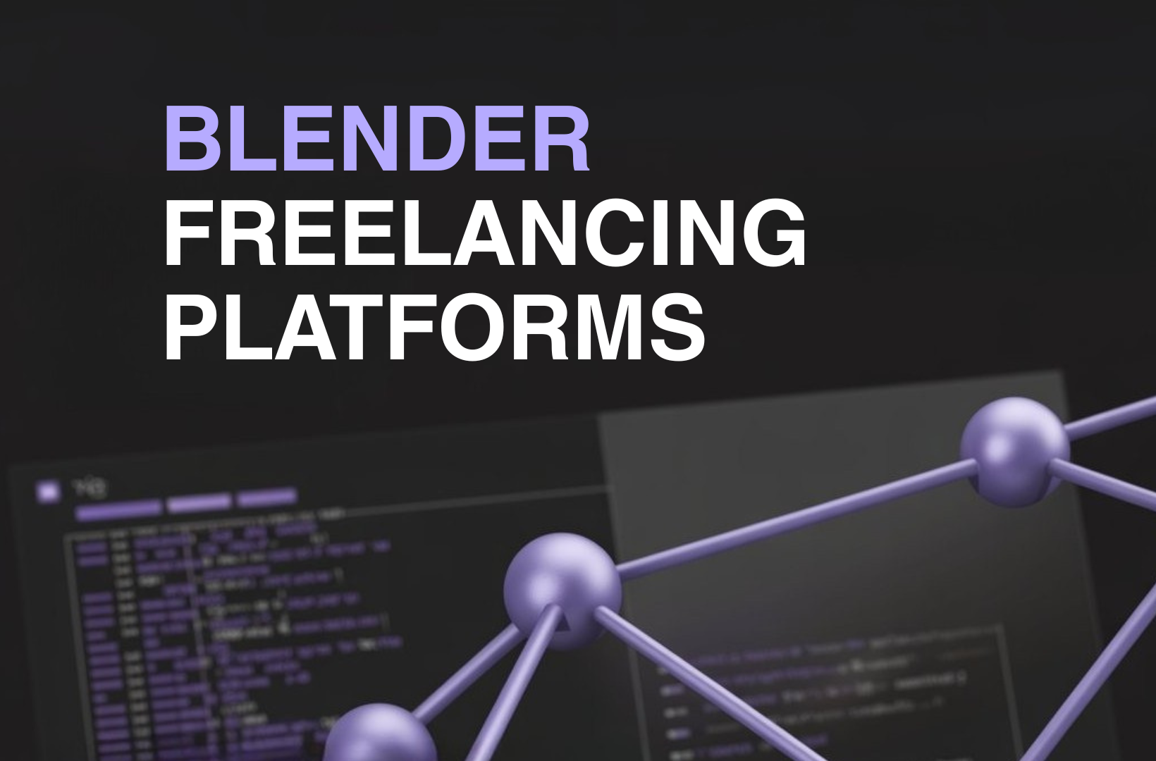 Blender-freelancing-platforms