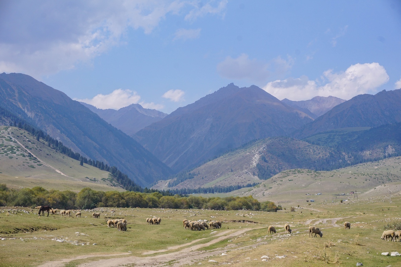 Горы Иссык Куль Киргизия