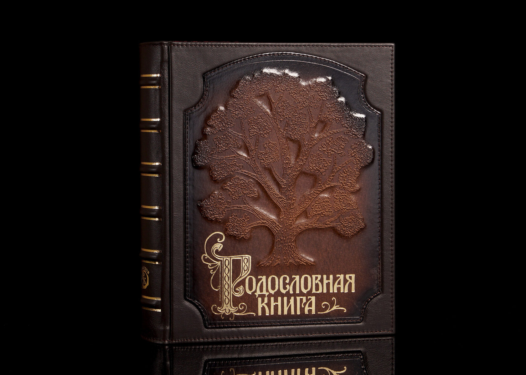 Родословная книга Стандартная в кожаном переплете купить