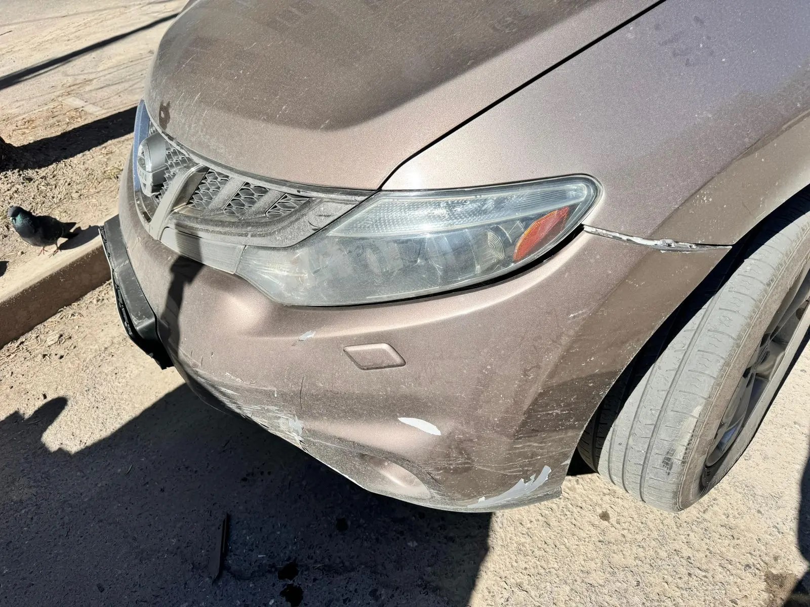 Повреждения на Nissan Murano