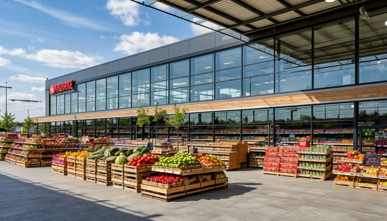 Строительство Супермаркета