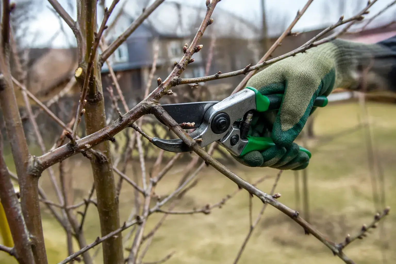 Как обрезать вишню весной