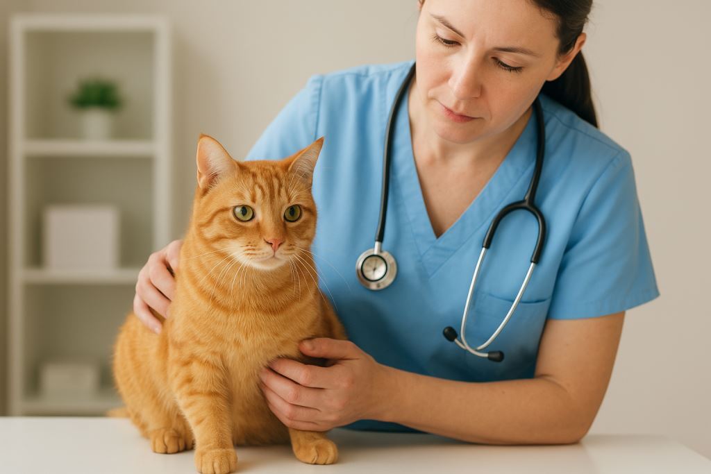 Причины и лечение обструкции мочевыводящих путей у кошек