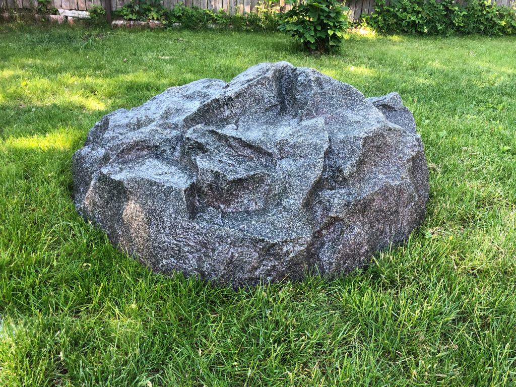 Искусственный камень D116 серый гранит