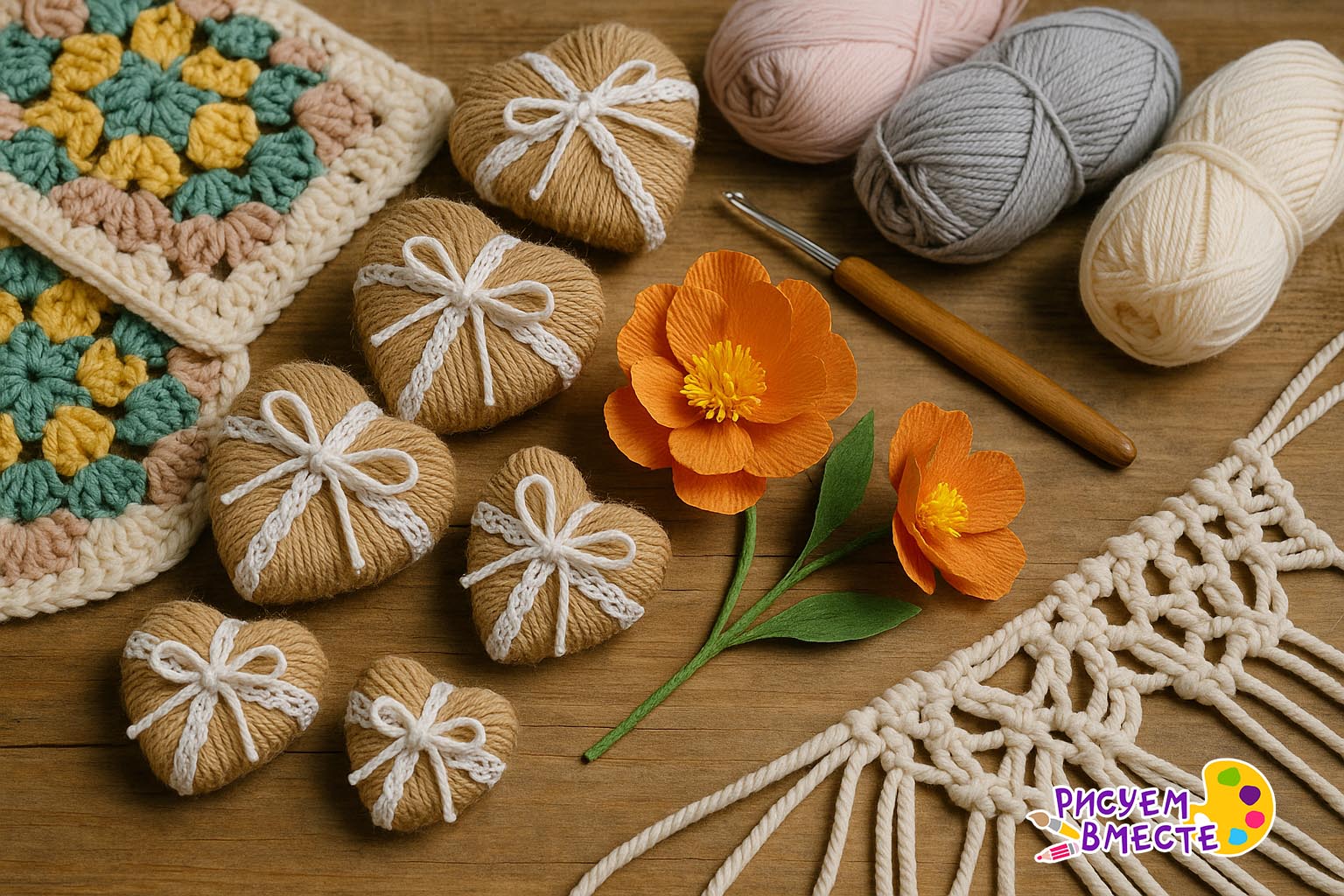 Пример декоративно-прикладного искусства Современные hand-made техники