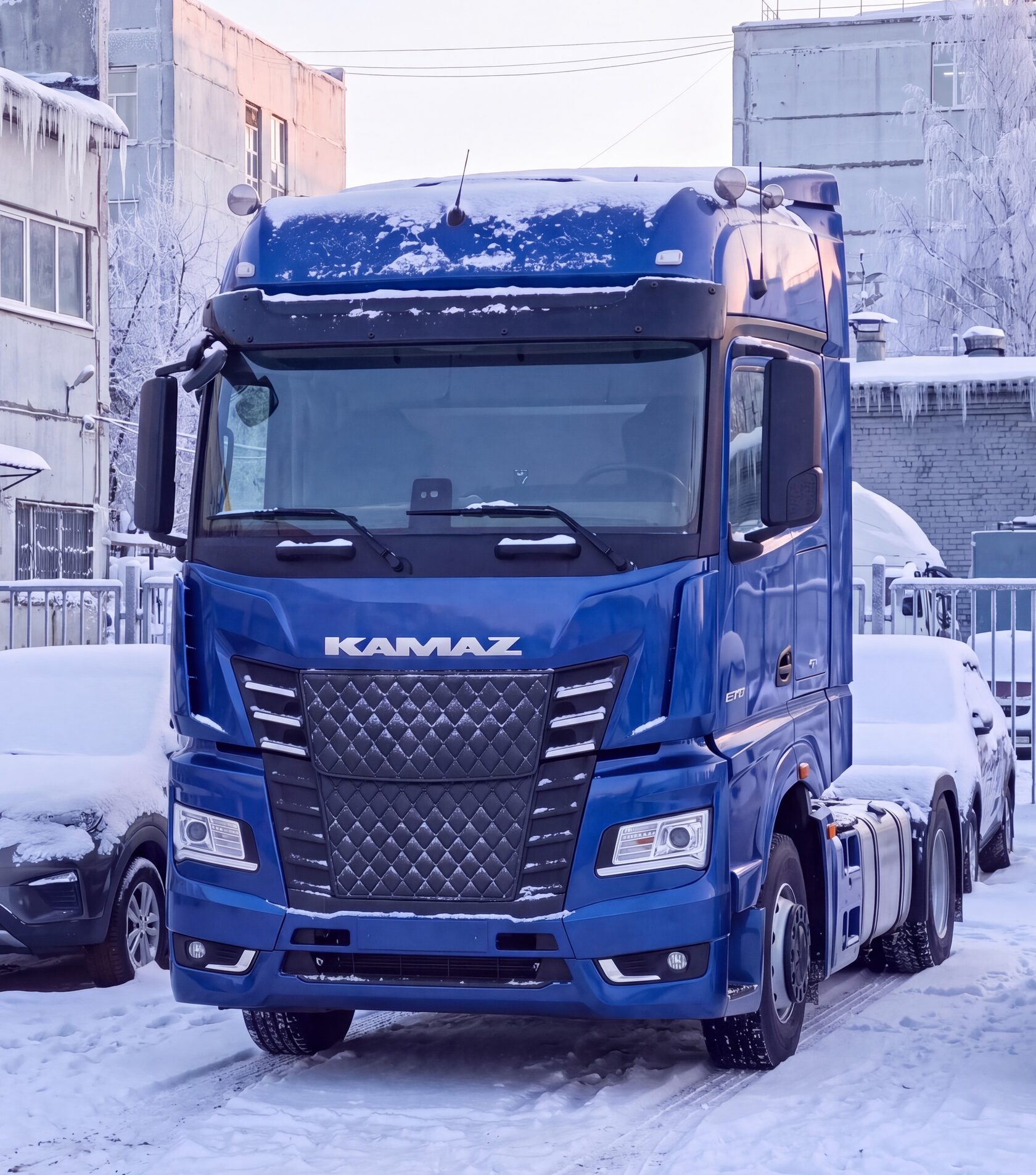 Салон автомобиля с потоком тёплого воздуха из дефлектора