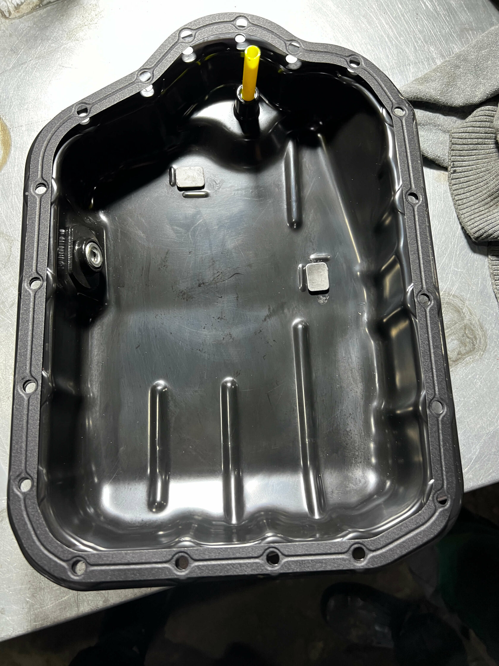 Чистый поддон вариатора