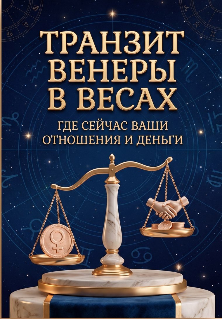 Гайд «Транзит Венеры в Весах: где сейчас ваши отношения и деньги»