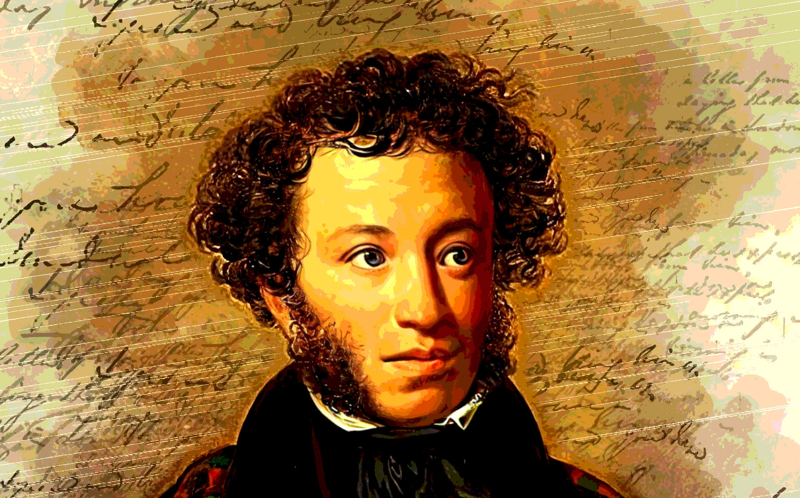 Портрет Александра Пушкина, художник О. А. Кипренский, 1827 год