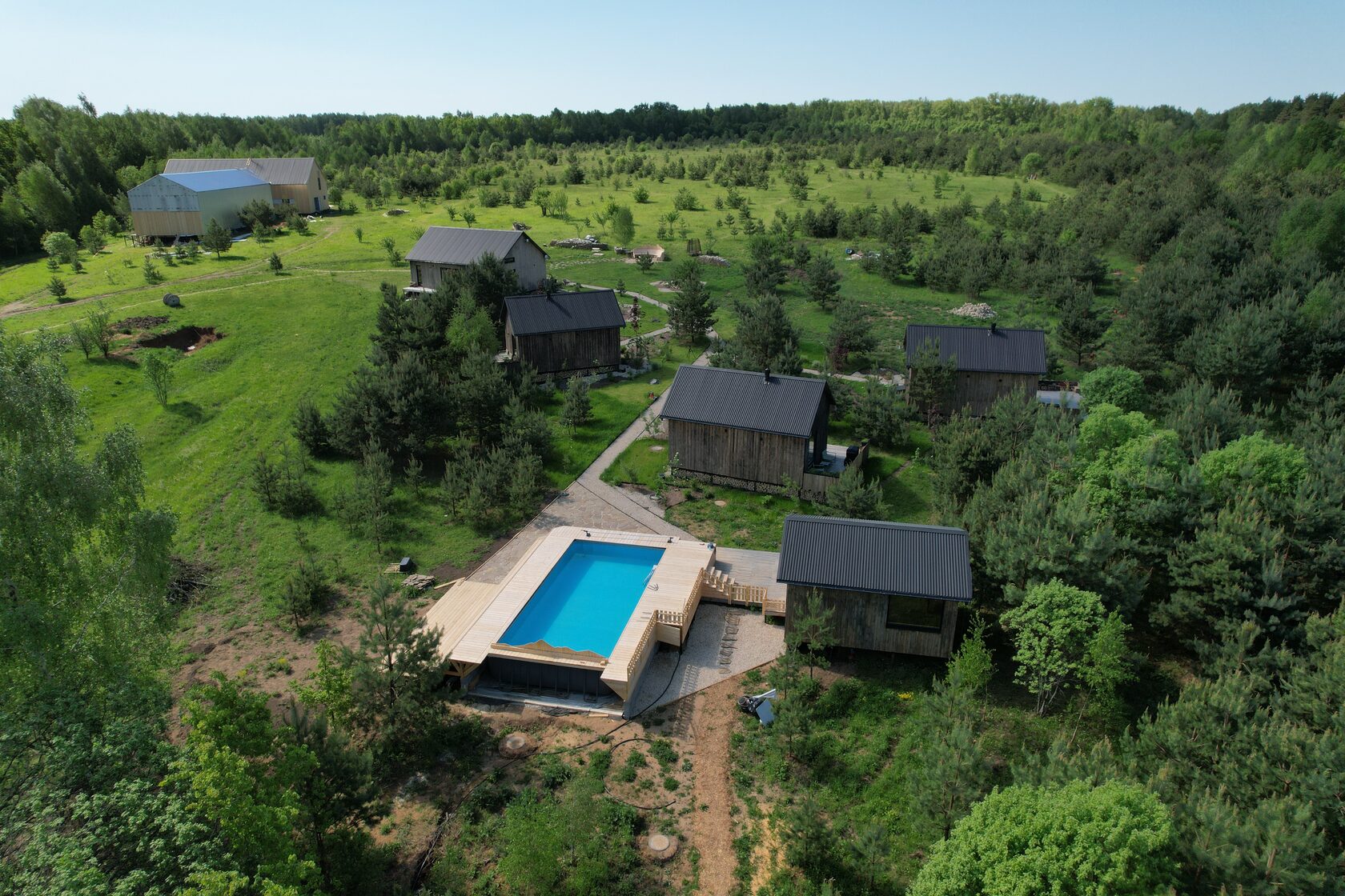 Ясная гора, глэмпинг