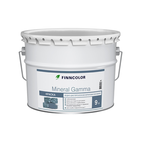 Купить фасадную краску Finncolor Mineral Gamma - Минерал Гамма ...