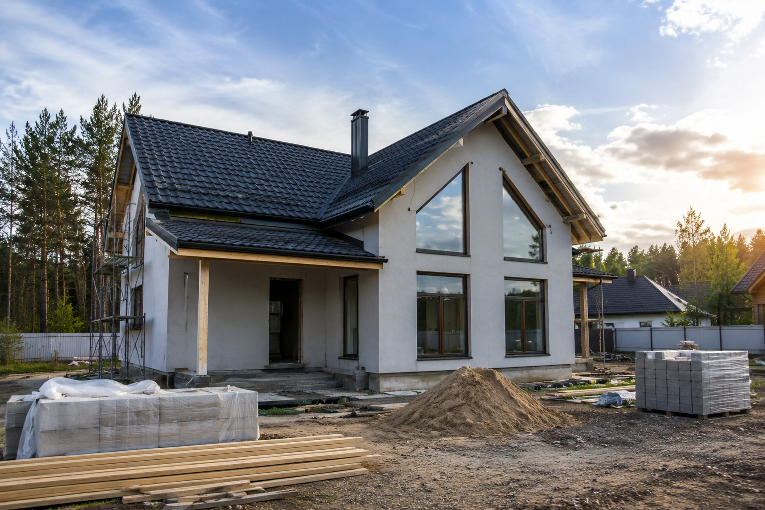 Сколько стоит построить дом в Ленобласти в 2026 году