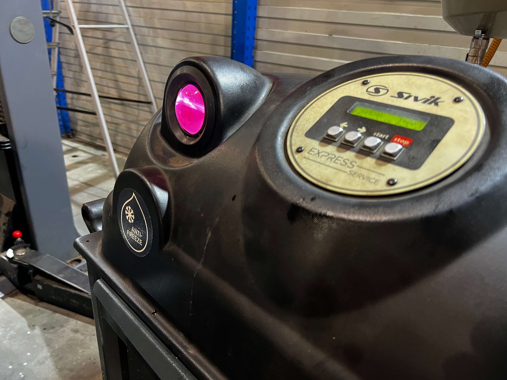 Замена антифриза аппаратная успешно завершена