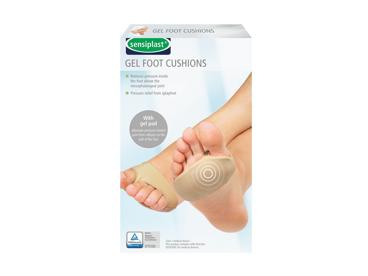 Sensiplast Gel Foot Cushions SENSIPLAST