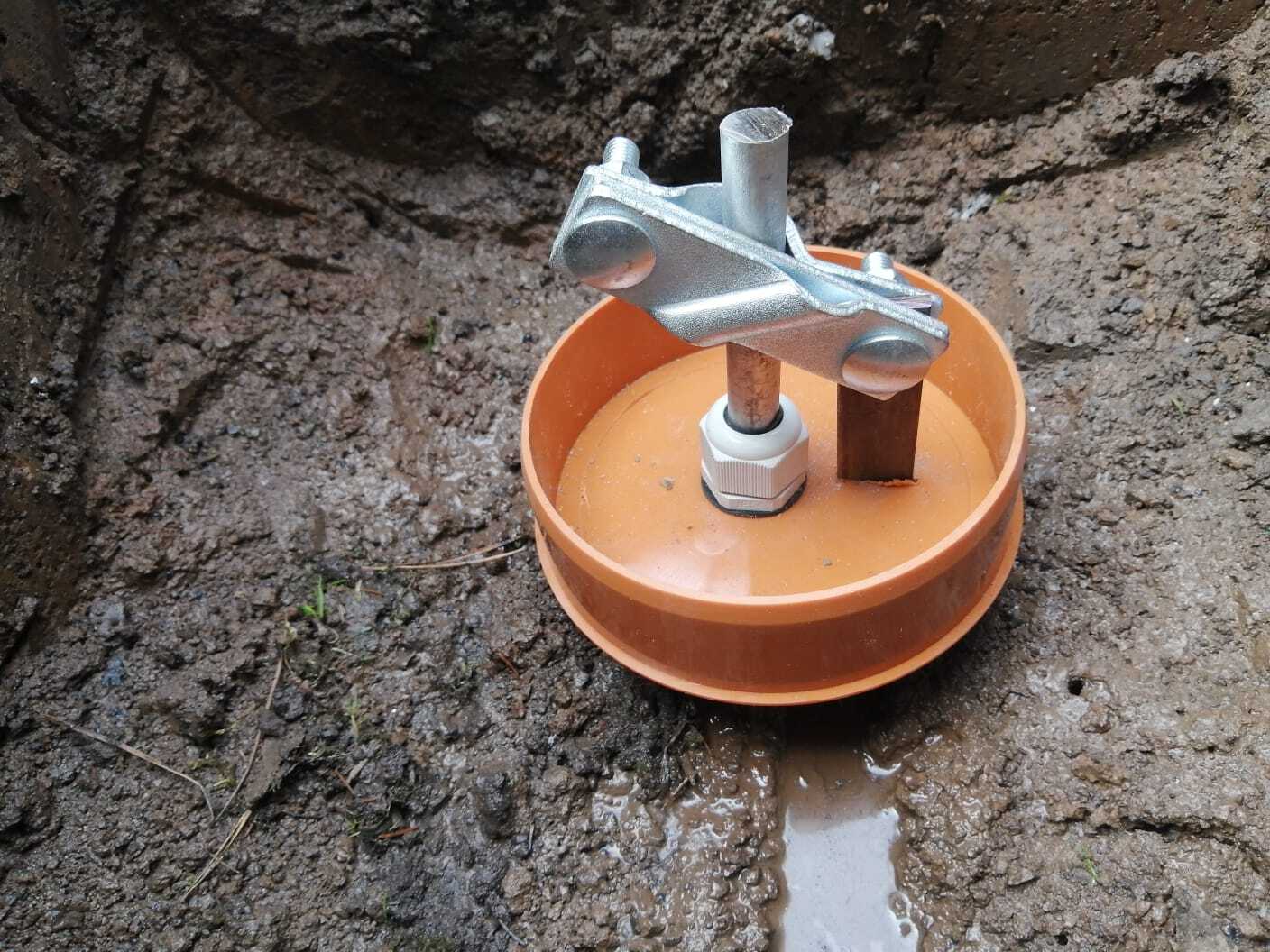 Оголовок заземления