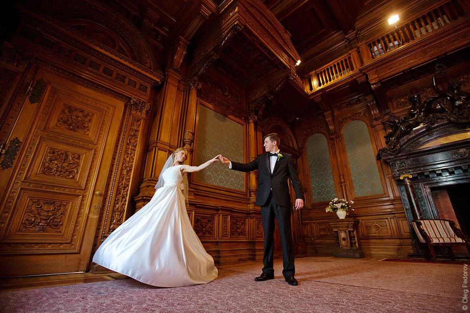 Интерьер Дома Архитекторов, свадьба