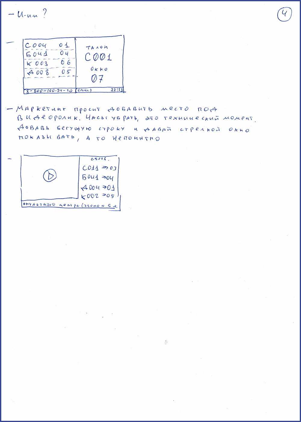 Электронное табло. Вариант нашего UX-писателя | SobakaPav.ru