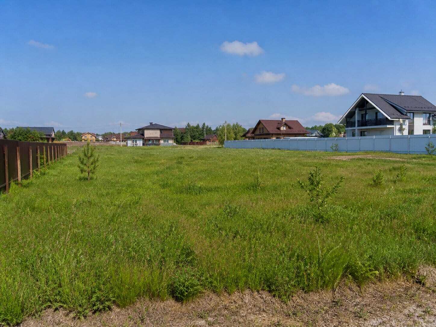 земельный участок в Подмосковье под строительство дома
