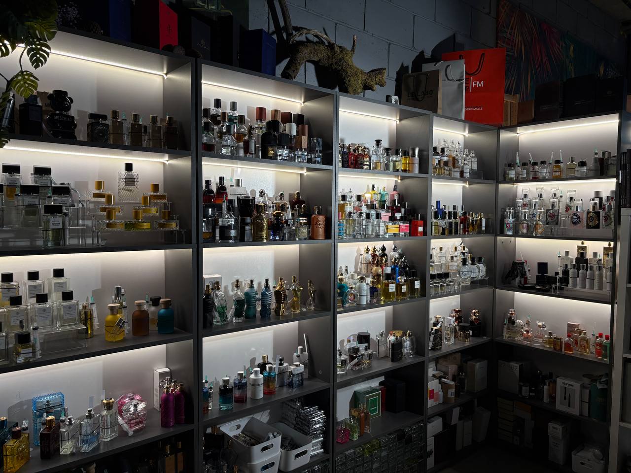 Выбор аромата в парфюмерном баре LETIPARFUM в Уфе