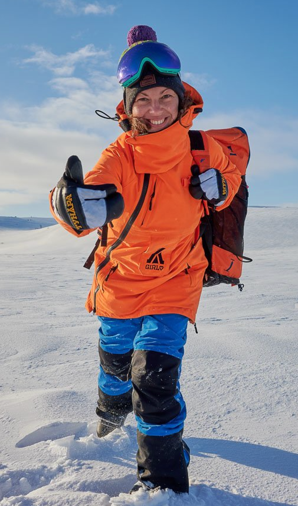 Зимние комбинезоны ТУНДРА с вашим логотипом.