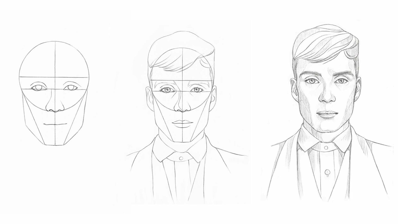 як намалювати обличчя людини