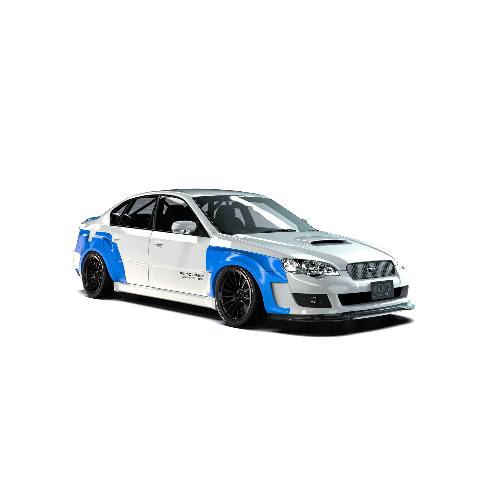 Front splitter SUBARU Legacy B4 06-09