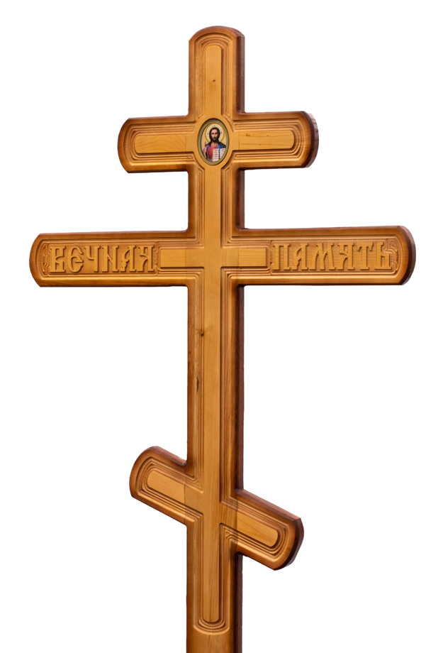 Крест на могилу своими руками из профильной трубы 60х30 мм.