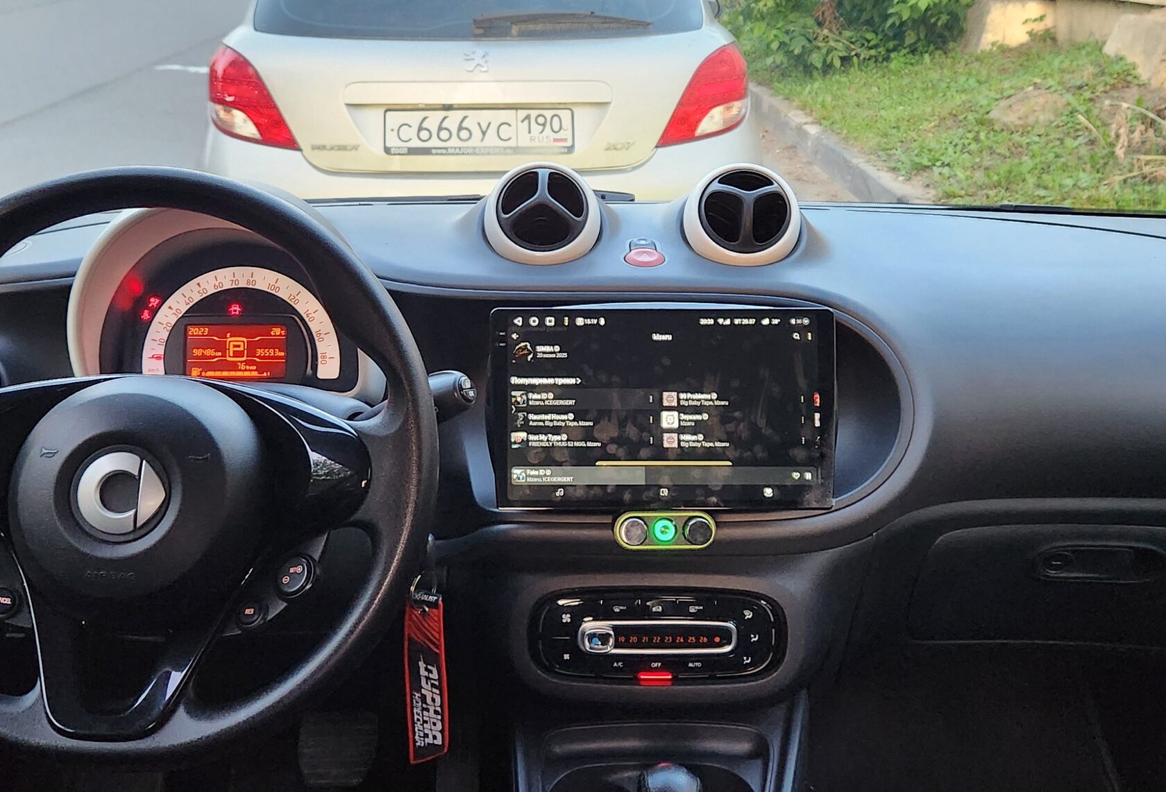 андройд магнитола Smart ForTwo 453
