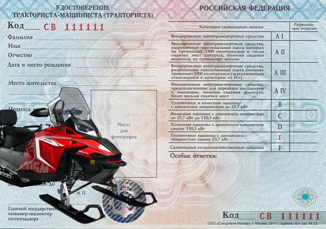 Билеты категория а мотоцикл