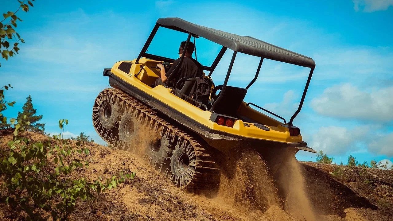TINGER ARMOR tracked all-terrain vehicle