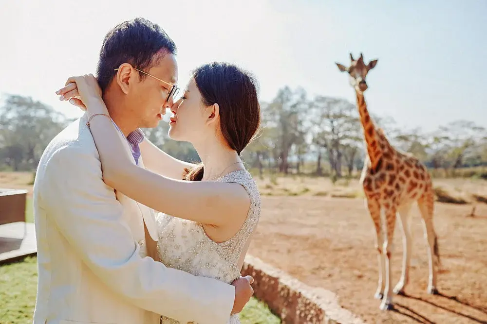 Timeless Pre-Wedding Storytelling At Giraffe Manor Kenya