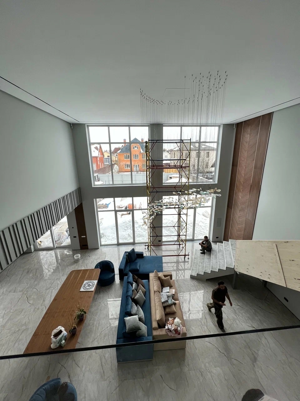 Остекление коттеджа в поселке Барвиха